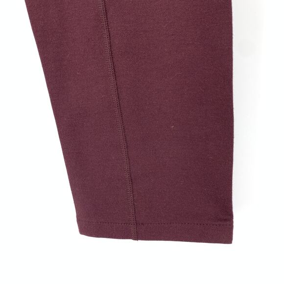 Talbots Dalton Equestrian Style Skinny Ankle Pants Womens Sz 10P Maroon NEW - Picture 4 of 9